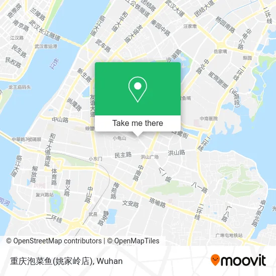 重庆泡菜鱼(姚家岭店) map