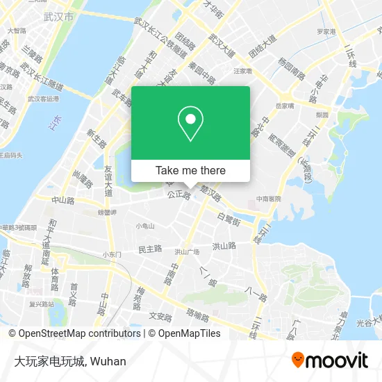 大玩家电玩城 map