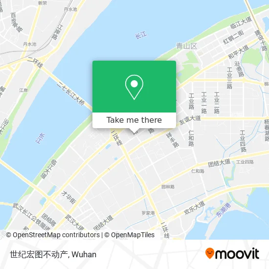 世纪宏图不动产 map