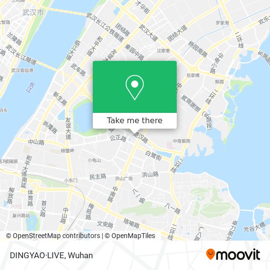 DINGYAO·LIVE map