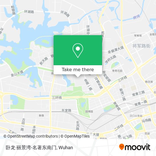 卧龙·丽景湾-名著东南门 map