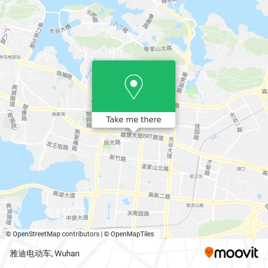 雅迪电动车 map