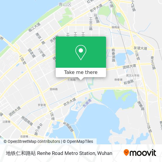 地铁仁和路站 Renhe Road Metro Station map