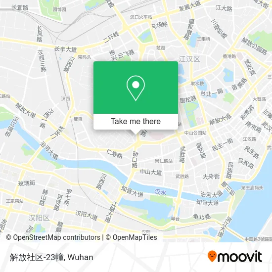 解放社区-23幢 map