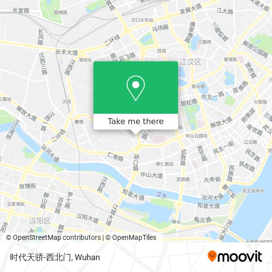 时代天骄-西北门 map