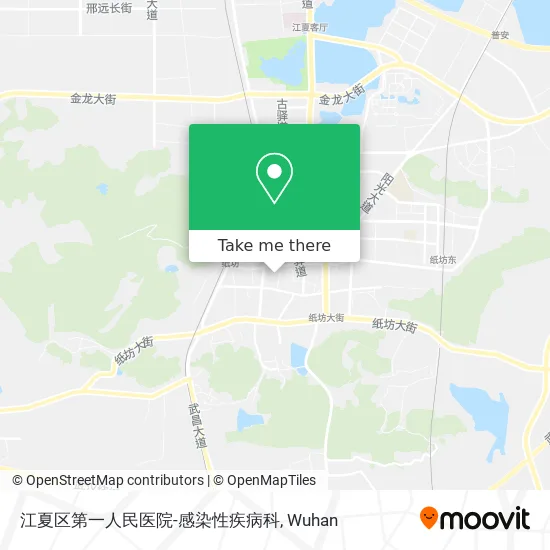 江夏区第一人民医院-感染性疾病科 map