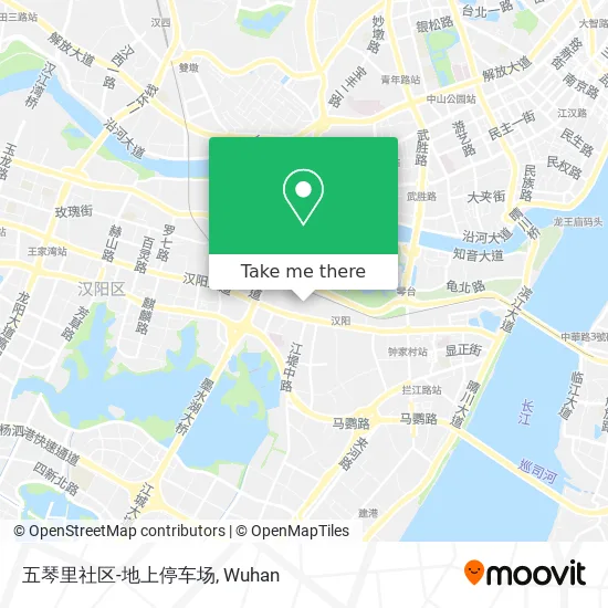 五琴里社区-地上停车场 map