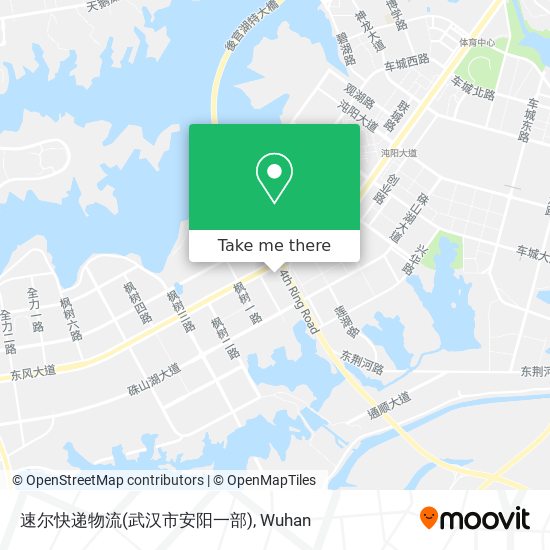 速尔快递物流(武汉市安阳一部) map