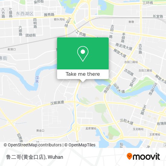 鲁二哥(黄金口店) map