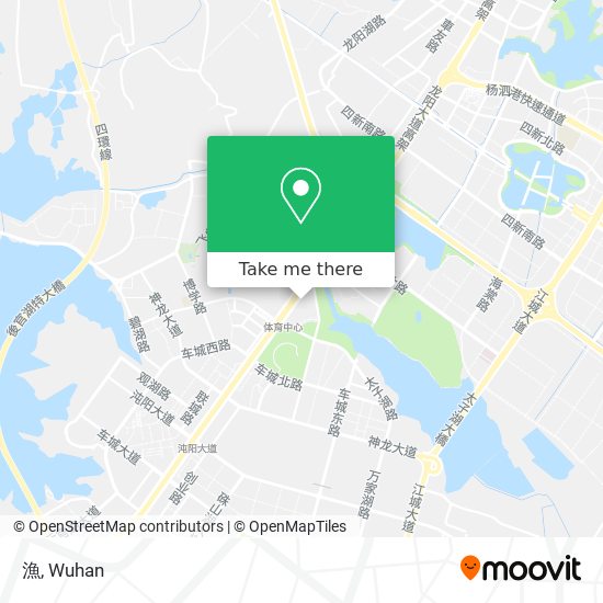漁 map