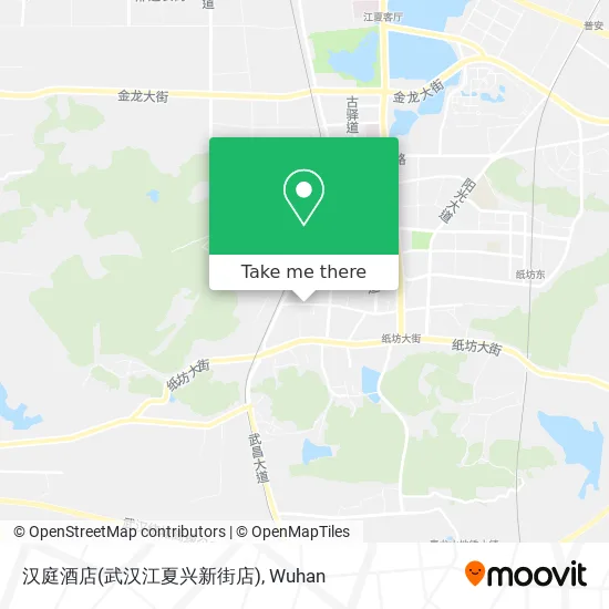 汉庭酒店(武汉江夏兴新街店) map