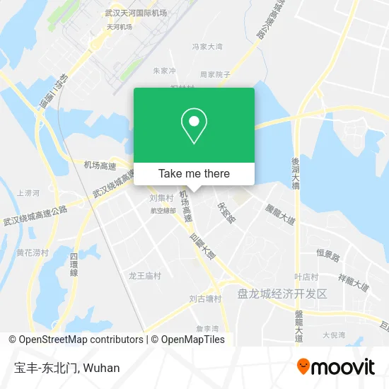 宝丰-东北门 map