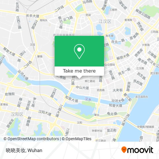 晓晓美妆 map