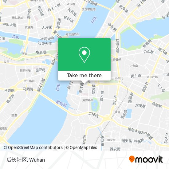 后长社区 map