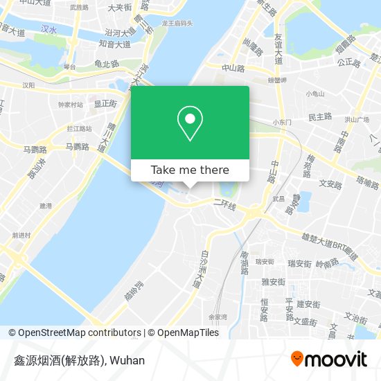 鑫源烟酒(解放路) map