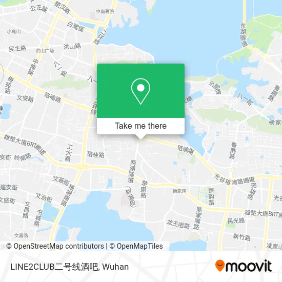 LINE2CLUB二号线酒吧 map