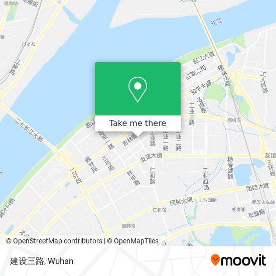 建设三路 map