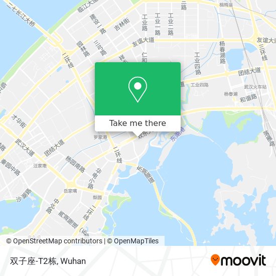 双子座-T2栋 map