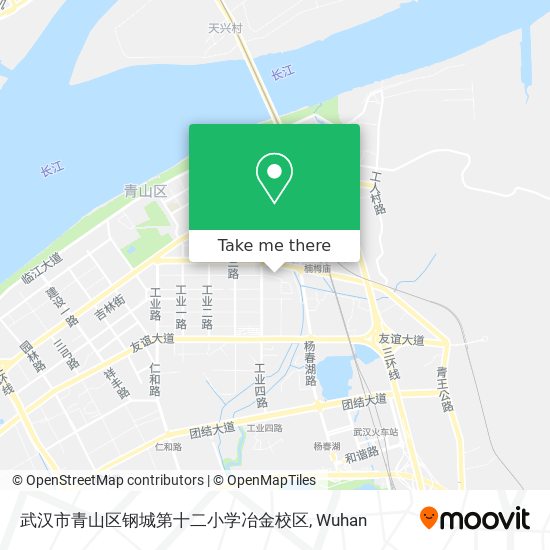 武汉市青山区钢城第十二小学冶金校区 map