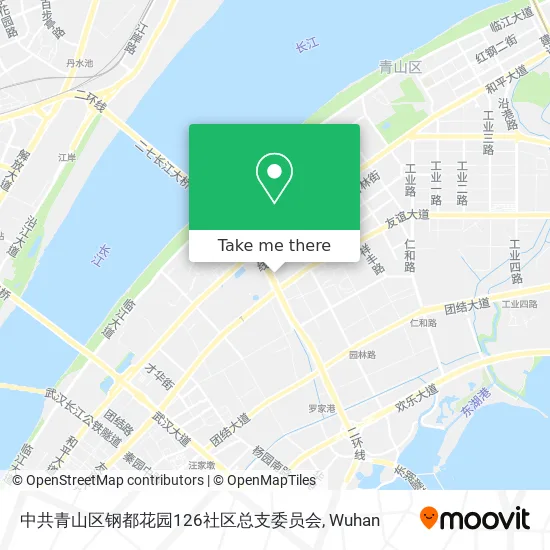中共青山区钢都花园126社区总支委员会 map