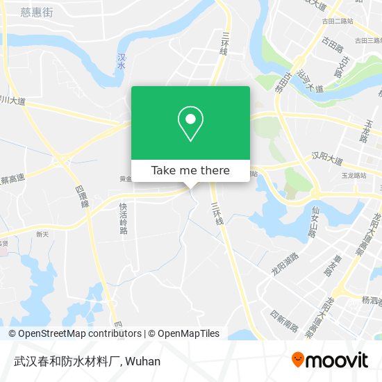 武汉春和防水材料厂 map