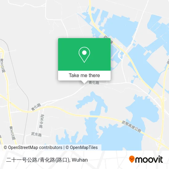 二十一号公路/青化路(路口) map