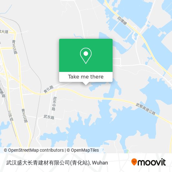 武汉盛大长青建材有限公司(青化站) map