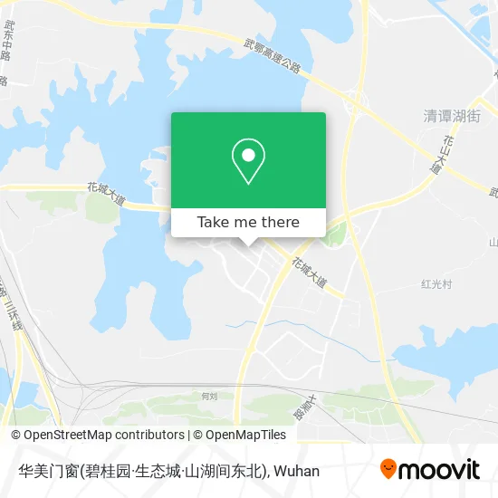 华美门窗(碧桂园·生态城·山湖间东北) map