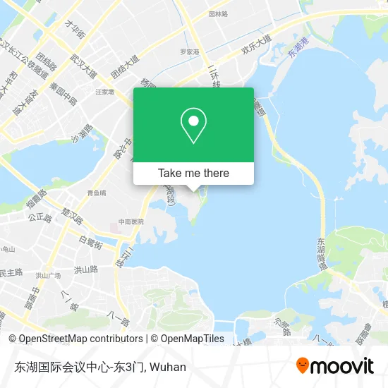 东湖国际会议中心-东3门 map