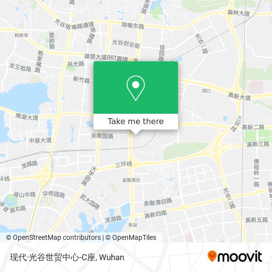 现代·光谷世贸中心-C座 map