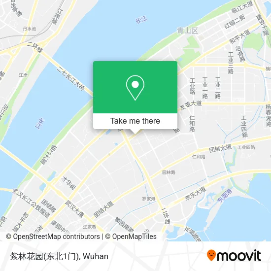 紫林花园(东北1门) map