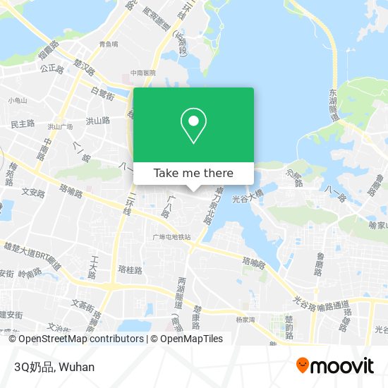 3Q奶品 map