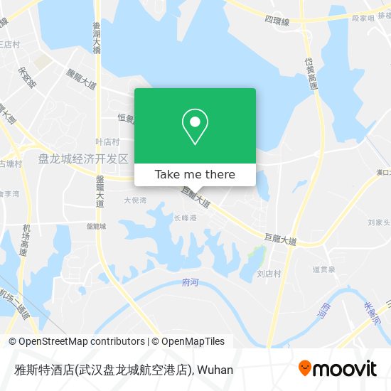 雅斯特酒店(武汉盘龙城航空港店) map