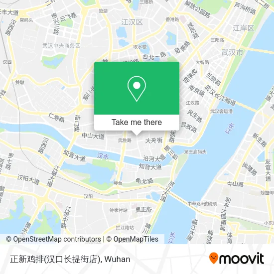 正新鸡排(汉口长提街店) map