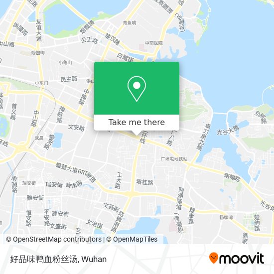 好品味鸭血粉丝汤 map