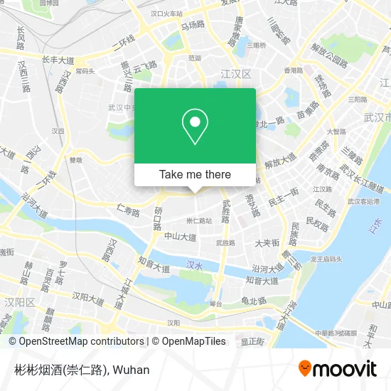 彬彬烟酒(崇仁路) map