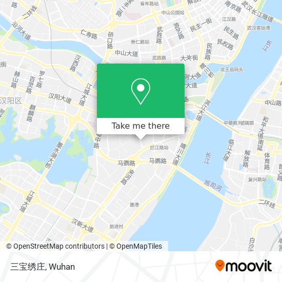 三宝绣庄 map