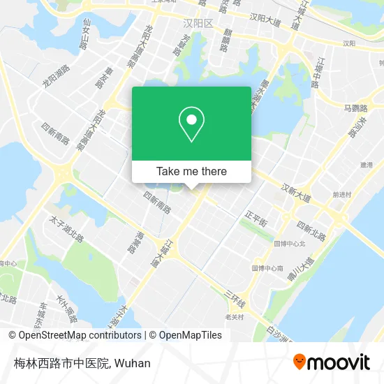 梅林西路市中医院 map
