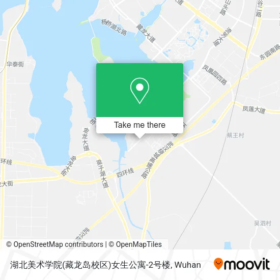 湖北美术学院(藏龙岛校区)女生公寓-2号楼 map