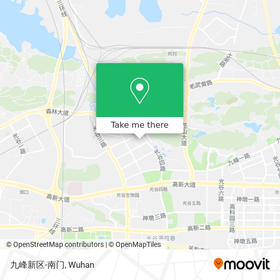 九峰新区-南门 map