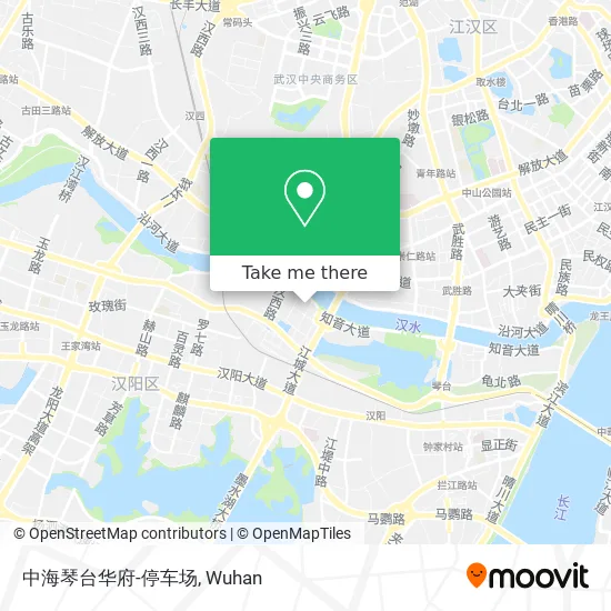 中海琴台华府-停车场 map