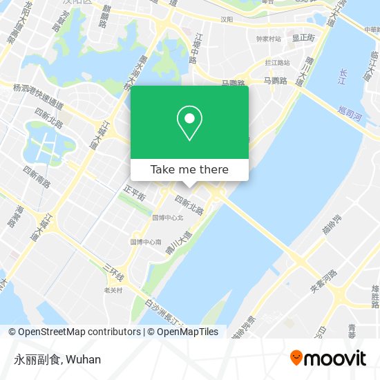永丽副食 map