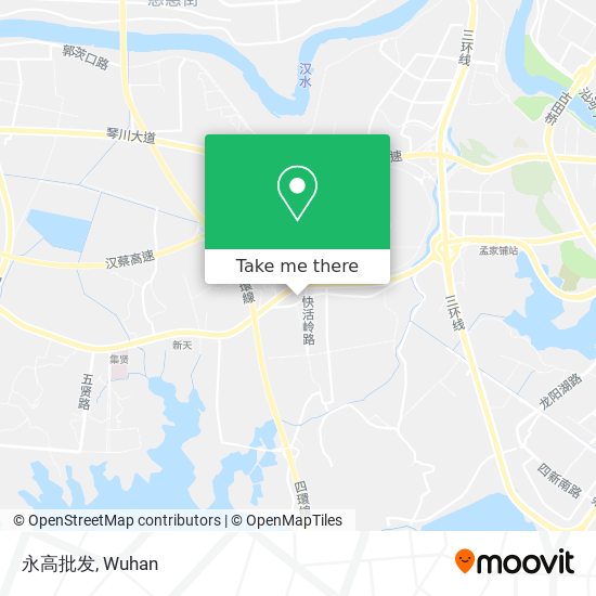 永高批发 map
