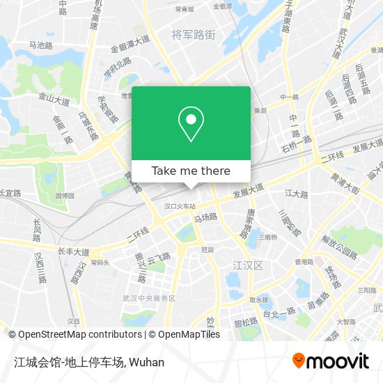 江城会馆-地上停车场 map