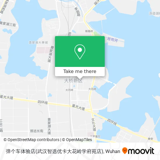 弹个车体验店(武汉智选优卡大花岭学府苑店) map