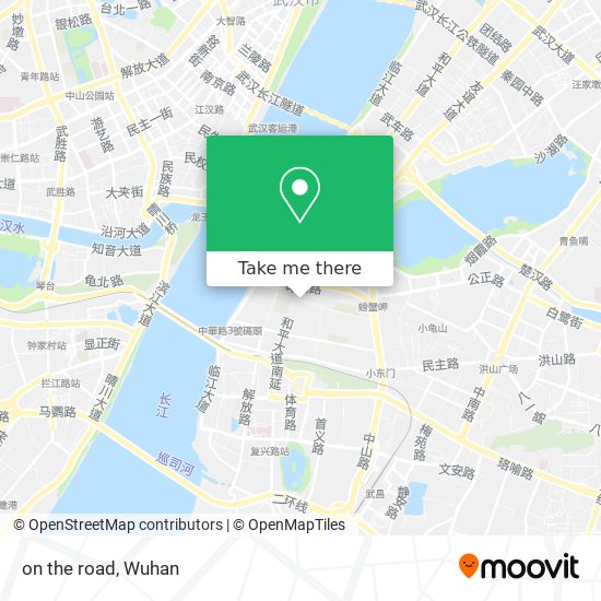 on the road map