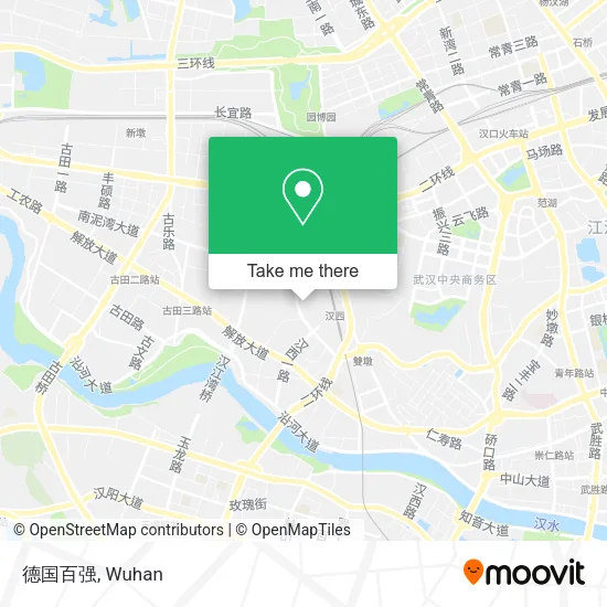 德国百强 map