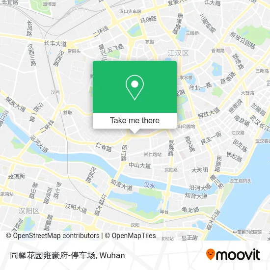 同馨花园雍豪府-停车场 map