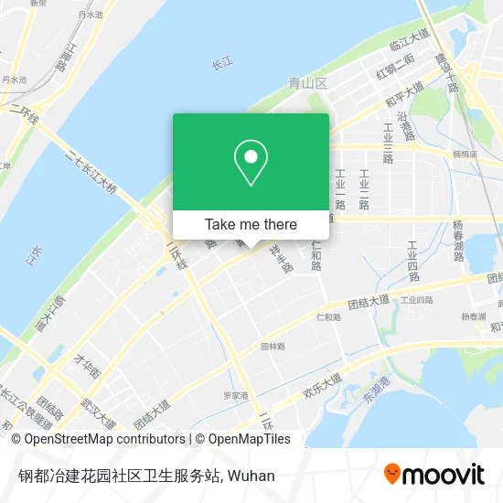 钢都冶建花园社区卫生服务站 map