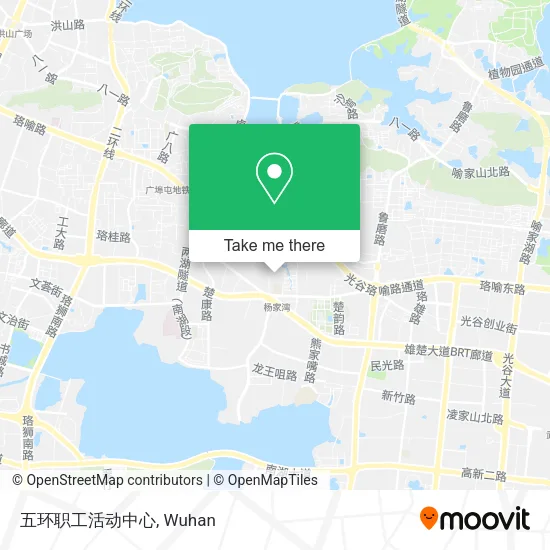 五环职工活动中心 map